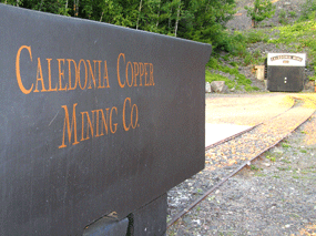 Copper mine collecting tours, Upper Peninsula MI