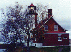 lighthouse at eagle harbor michigan