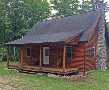 Lazy Cedars Log Cabin Rental Blaney Park Mi Upper Peninsula