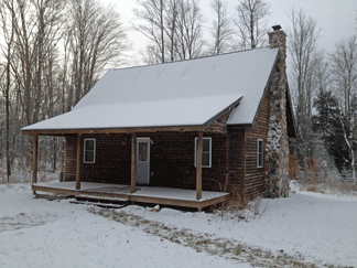 Lazy Cedars Log Cabin Rental Blaney Park Mi Upper Peninsula