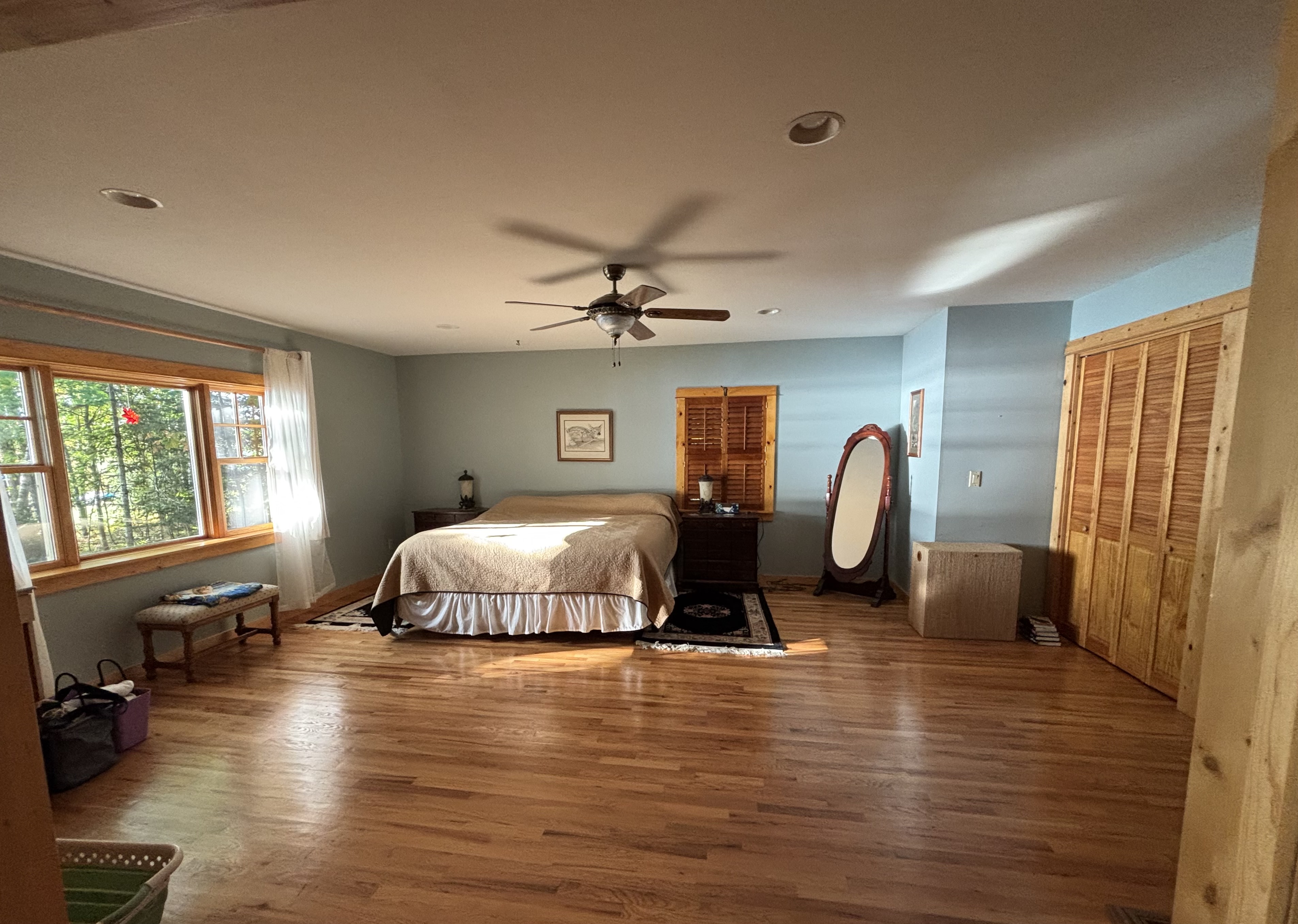 Master Bedroom overlooking the water