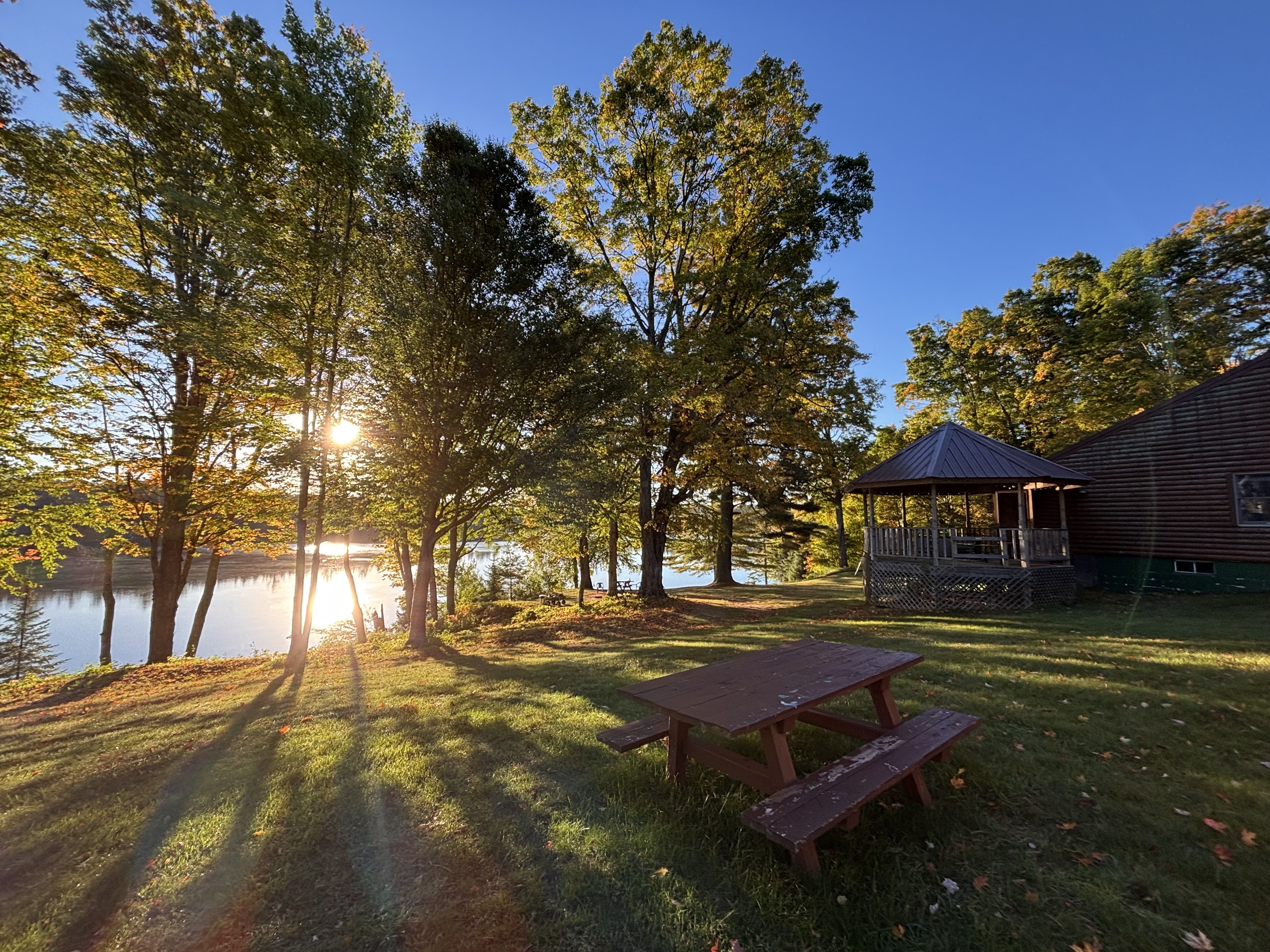 Exterior view of a cottage