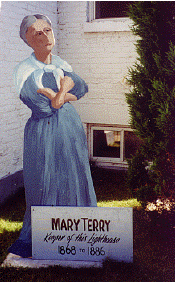 mary terry, woman lighthouse keeper 